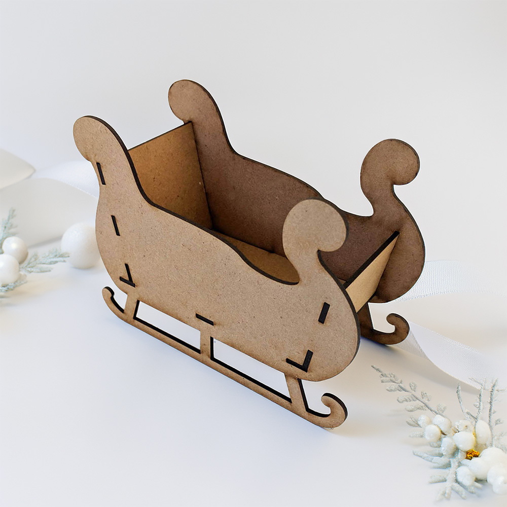 MDF Santas Sleigh 🛷